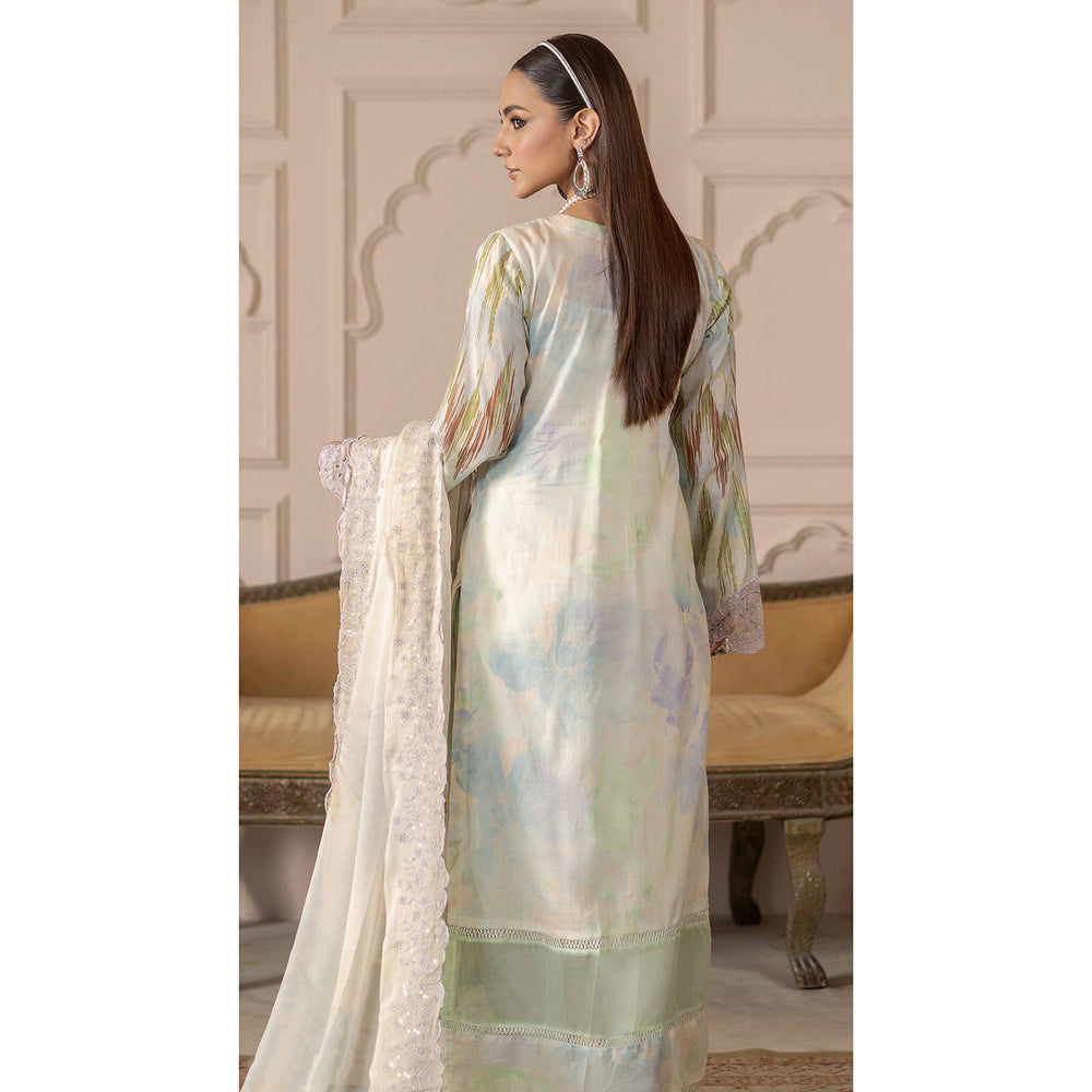 Sunshine Bloom By Al Zohaib Lawn Premium Unstitched 3 Pcs Suit - 12, Women, 3Pcs Shalwar Suit, Al-Zohaib Textiles, Chase Value
