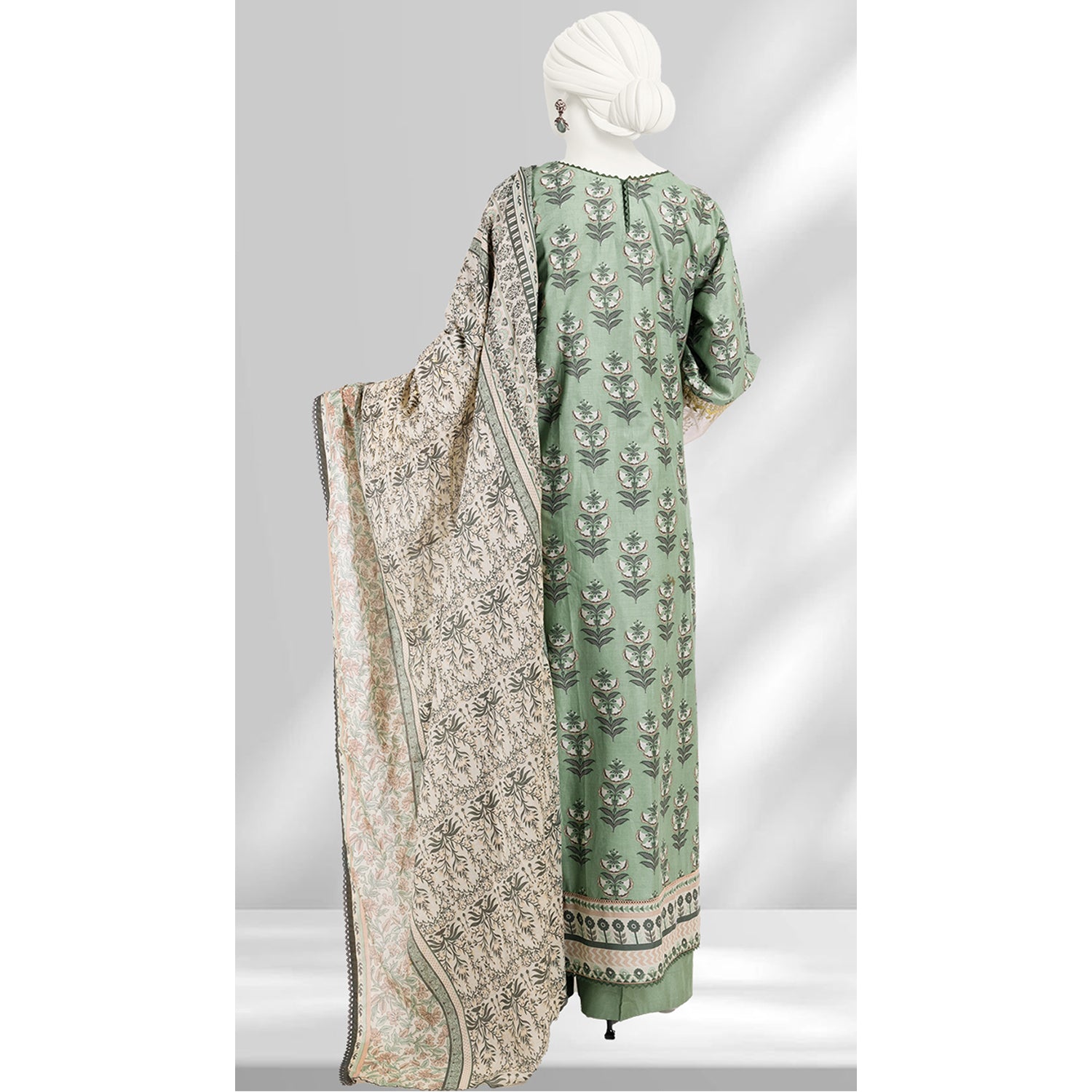 Panjnad By J. Lawn Embroidered 3 Piece Unstitched - 1277-B, Women, 3Pcs Shalwar Suit, Junaid Jamshed, Chase Value