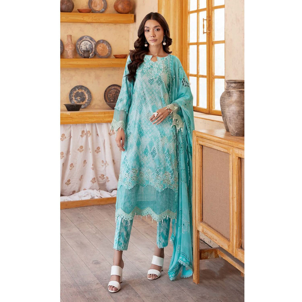 Sunshine Bloom By Al Zohaib Print Kari Lawn Unstitched 3 Pcs Suit - 12, Women, 3Pcs Shalwar Suit, Al-Zohaib Textiles, Chase Value