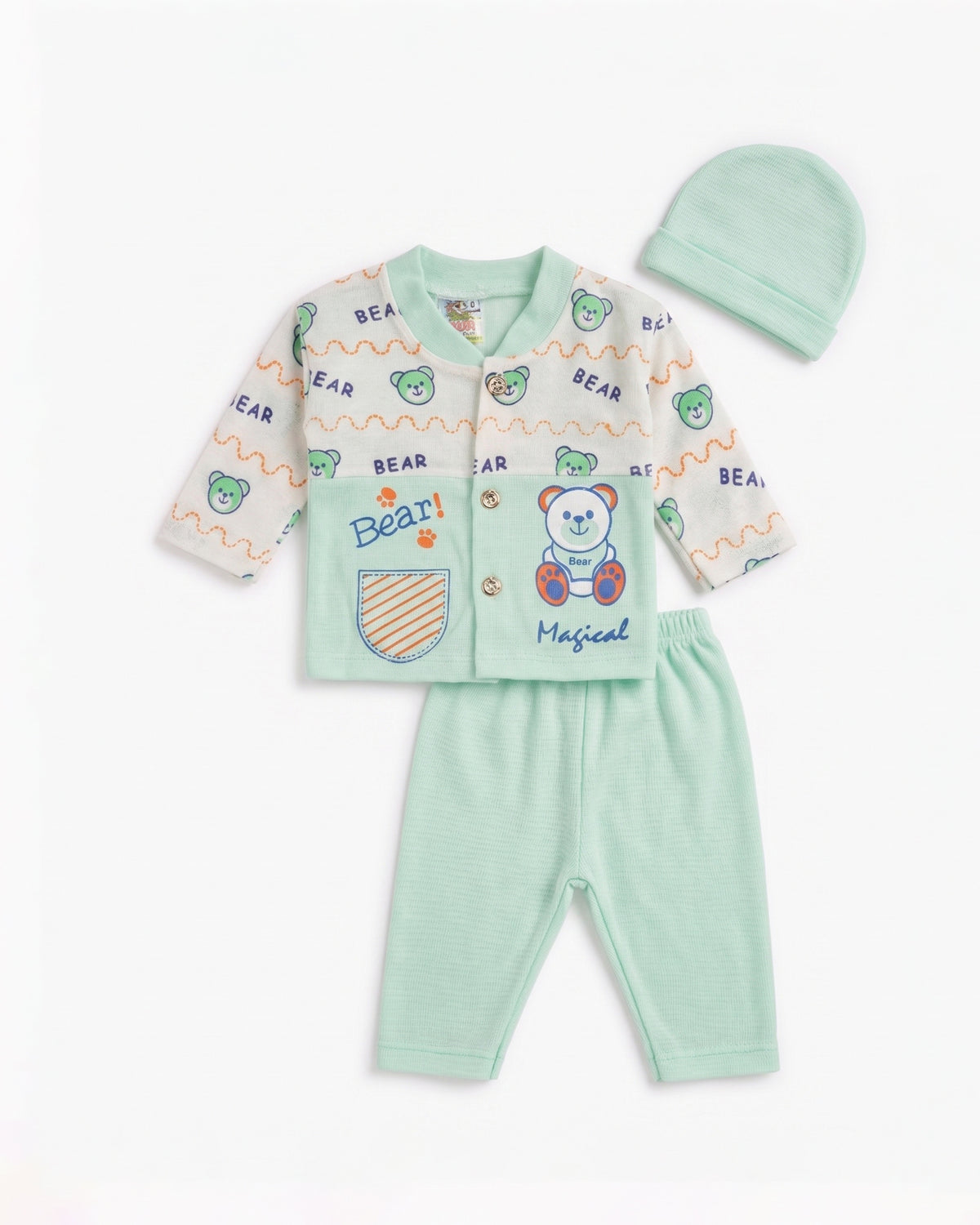 Newborn Boys Full Sleeves Suit