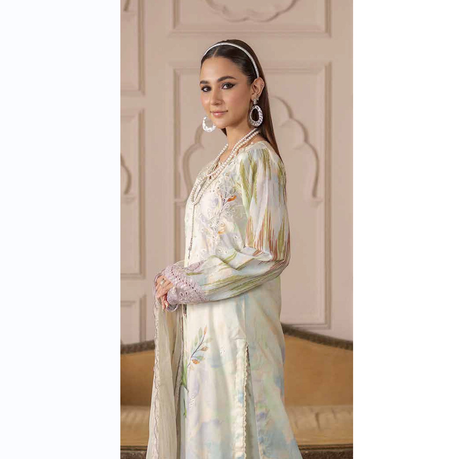 Sunshine Bloom By Al Zohaib Lawn Premium Unstitched 3 Pcs Suit - 12, Women, 3Pcs Shalwar Suit, Al-Zohaib Textiles, Chase Value