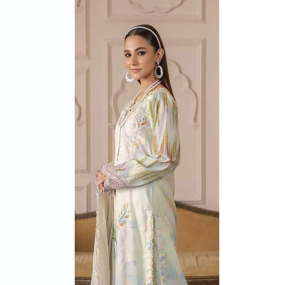 Sunshine Bloom By Al Zohaib Lawn Premium Unstitched 3 Pcs Suit - 12, Women, 3Pcs Shalwar Suit, Al-Zohaib Textiles, Chase Value