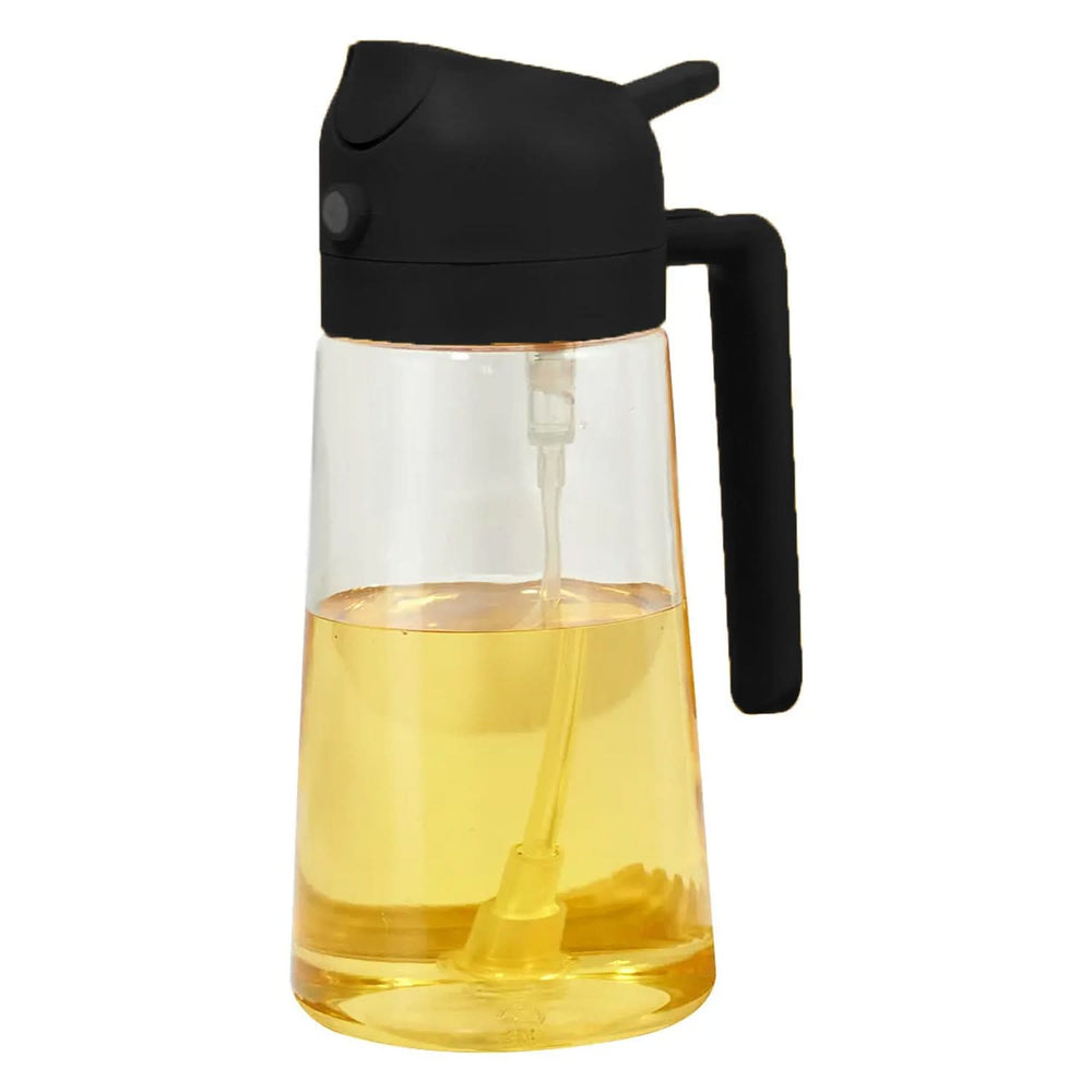 Oil Bottle Glass 3002 W1 - Black, Tiffin Boxes & Bottles, Chase Value, Chase Value