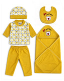 Newborn Baby Gift Set - 5 Pcs Suit Set