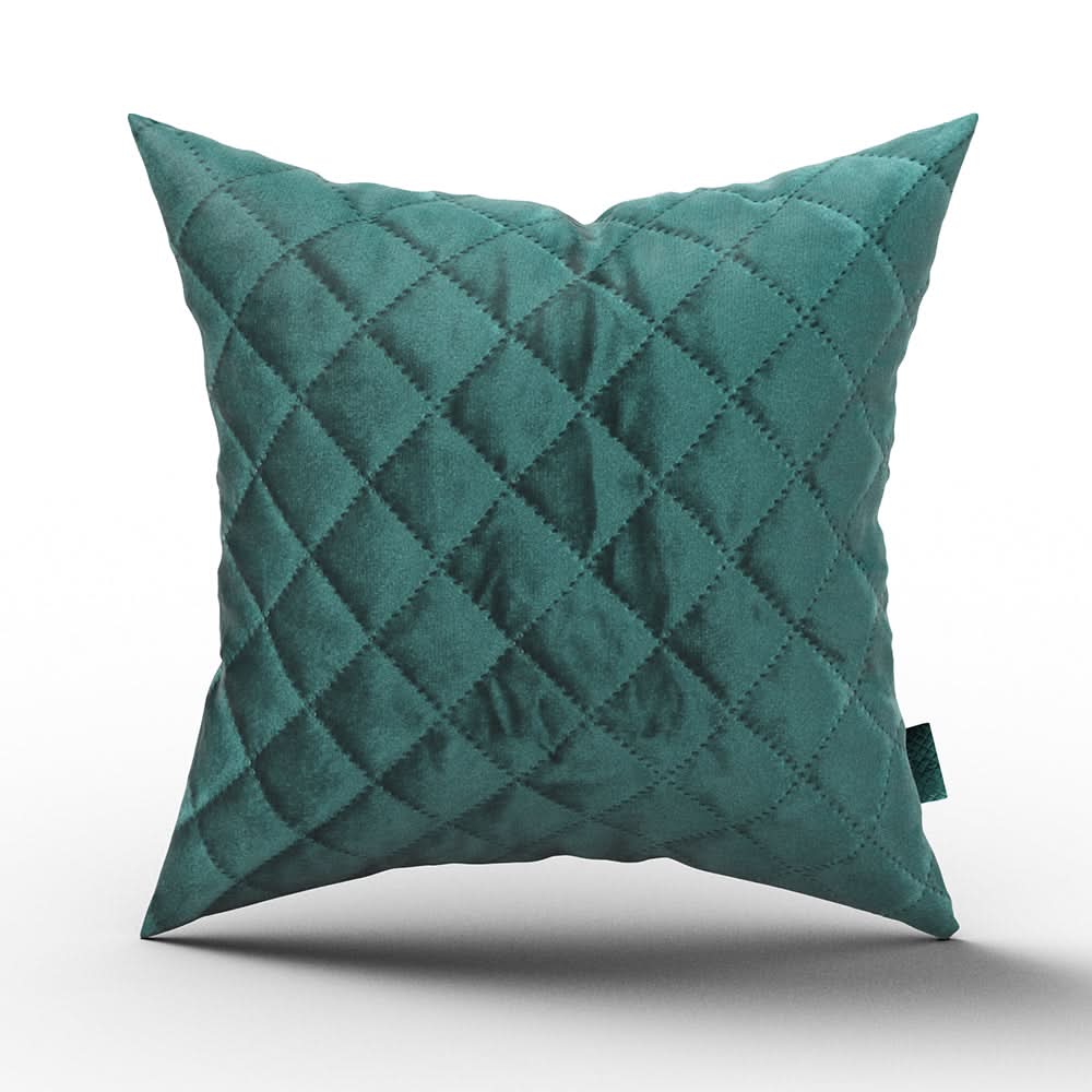 Velvet Cushion 2pcs Set - Teal, Cushion Cover, Chase Value, Chase Value