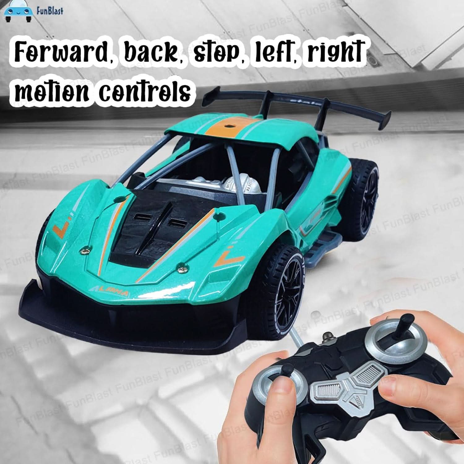 Remote Control Die-Cast Car 1.24 3.7V Li-Battery 3268, Remote Control, Chase Value, Chase Value