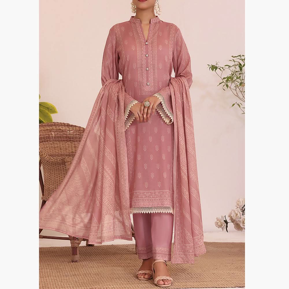 VS Misri Printed Lawn Unstitched 3Pcs Suit- 132, Women, 3Pcs Shalwar Suit, Vs Textile Mills, Chase Value