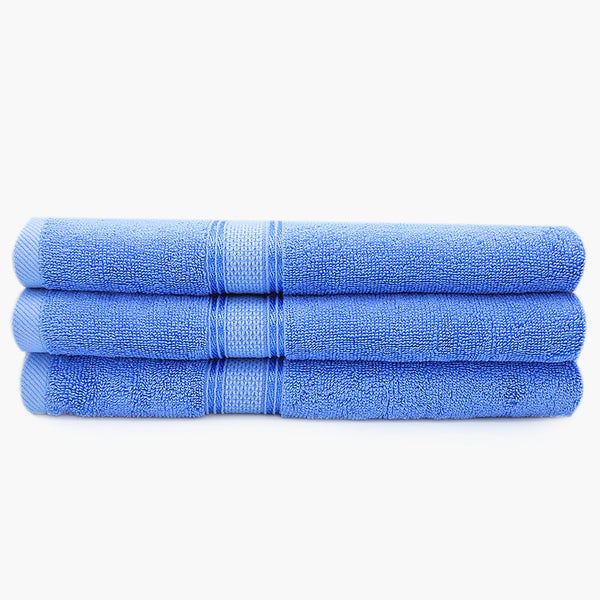 Terry Fancy Bath Towel - Light Blue, Bath Towels, Chase Value, Chase Value