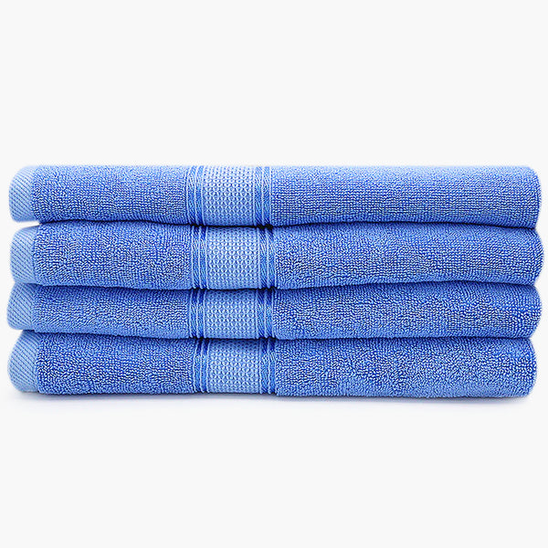 Terry Fancy Bath Towel - Light Blue, Bath Towels, Chase Value, Chase Value