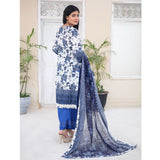 Laiba By SN Cloth Printed Unstitched 3 Pcs Suit - 12, Women, 3Pcs Shalwar Suit, SN Cloth, Chase Value