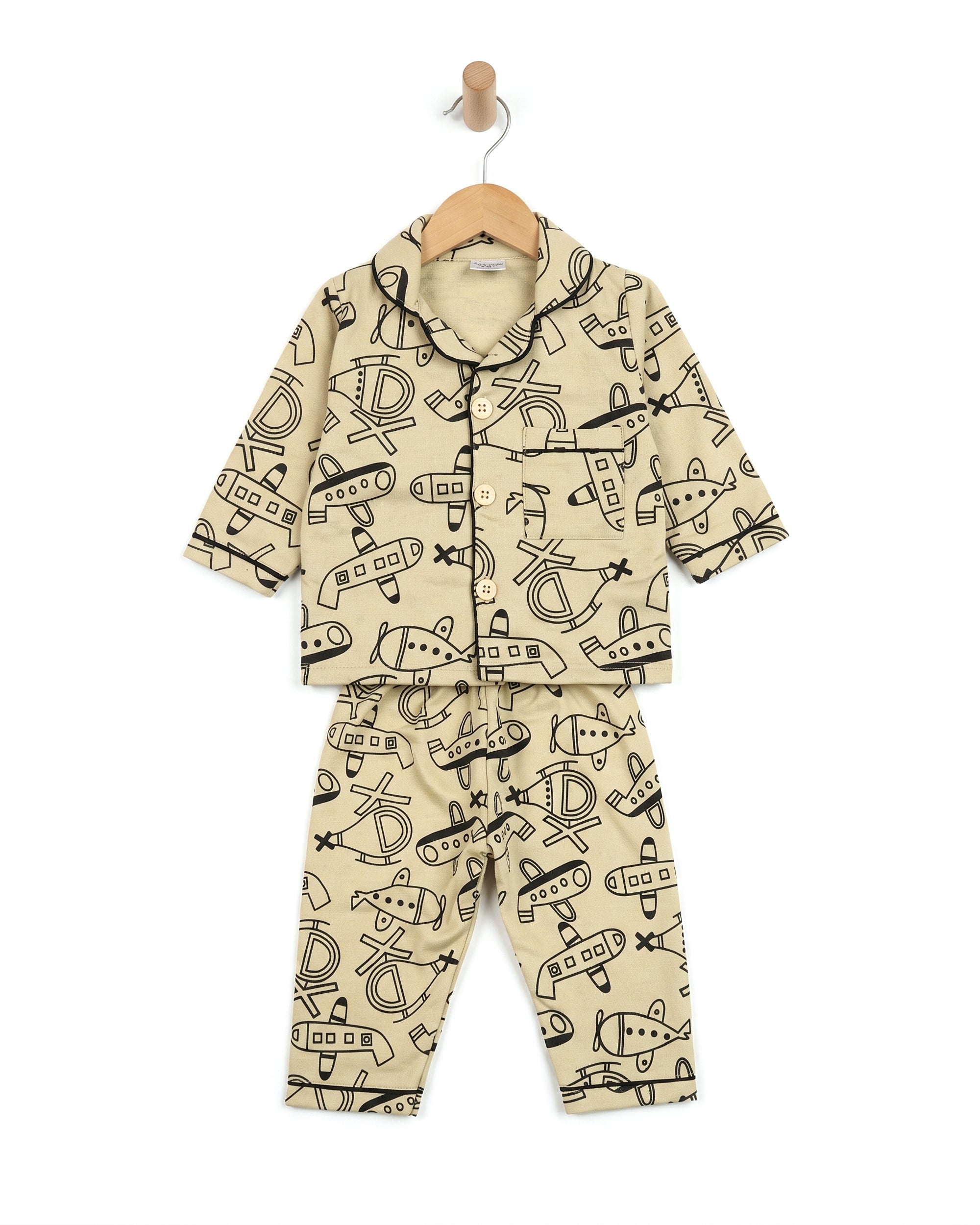 Valuables Newborn Boys Night Suit
