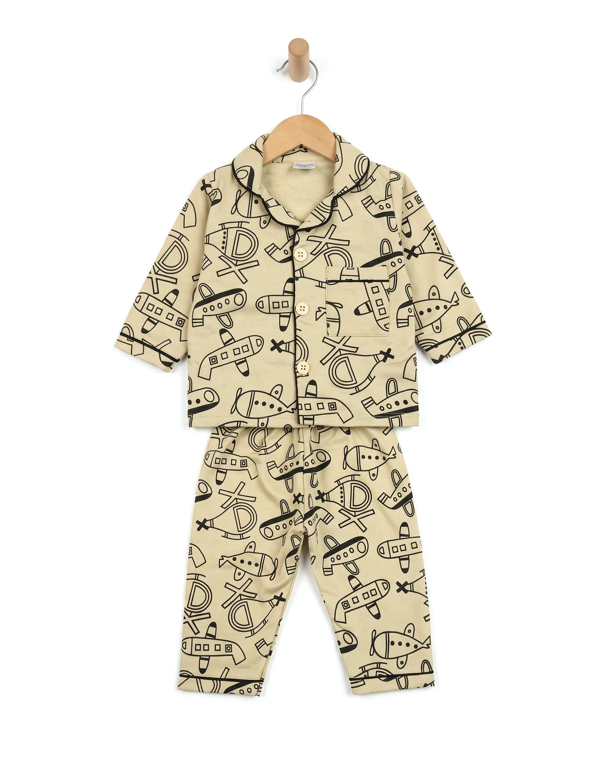 Valuables Newborn Boys Night Suit