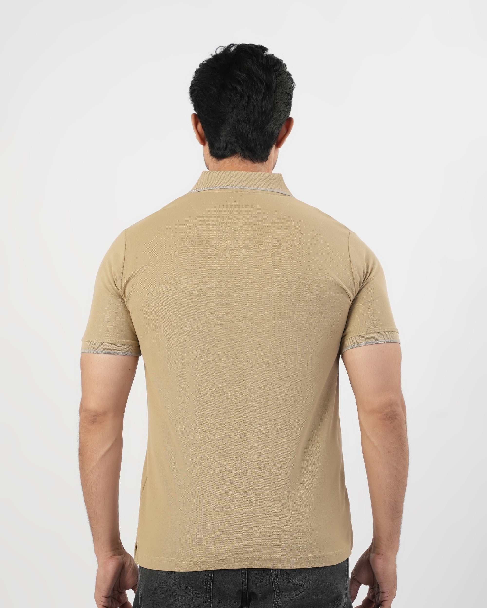 Eminent Men’s Solid Pique Polo T-Shirt