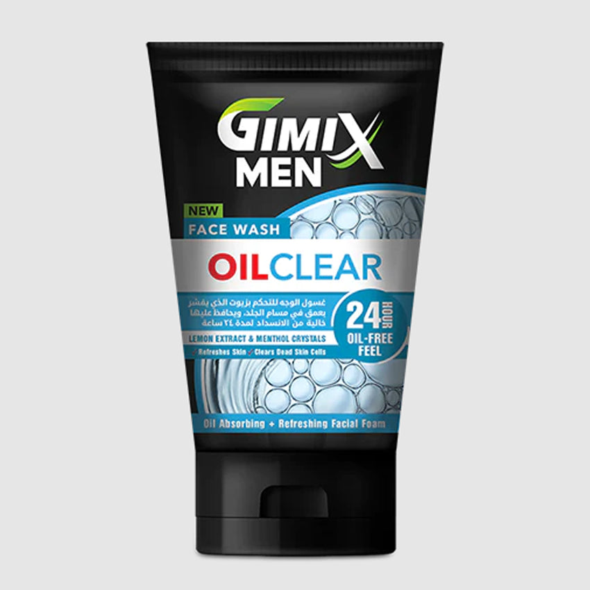 Gimix Men Oil Clear Face Wash 100ml, Face Washes, Gimix, Chase Value