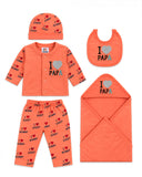 Newborn Baby Gift Set - 5 Pcs Suit Set