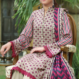 Monalisa Shimmery Printed Unstitched 3Pcs V1 - 2604, Women, 3Pcs Shalwar Suit, VS Textile, Chase Value