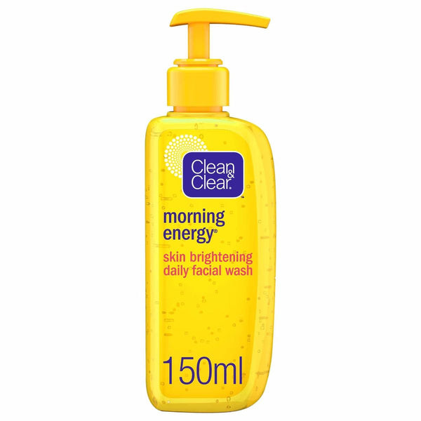 Clean & Clear Morning Energy Skin Brightening Daily Facial Wash, Oil Free, 150ml, Face Washes, Clean & Clear, Chase Value