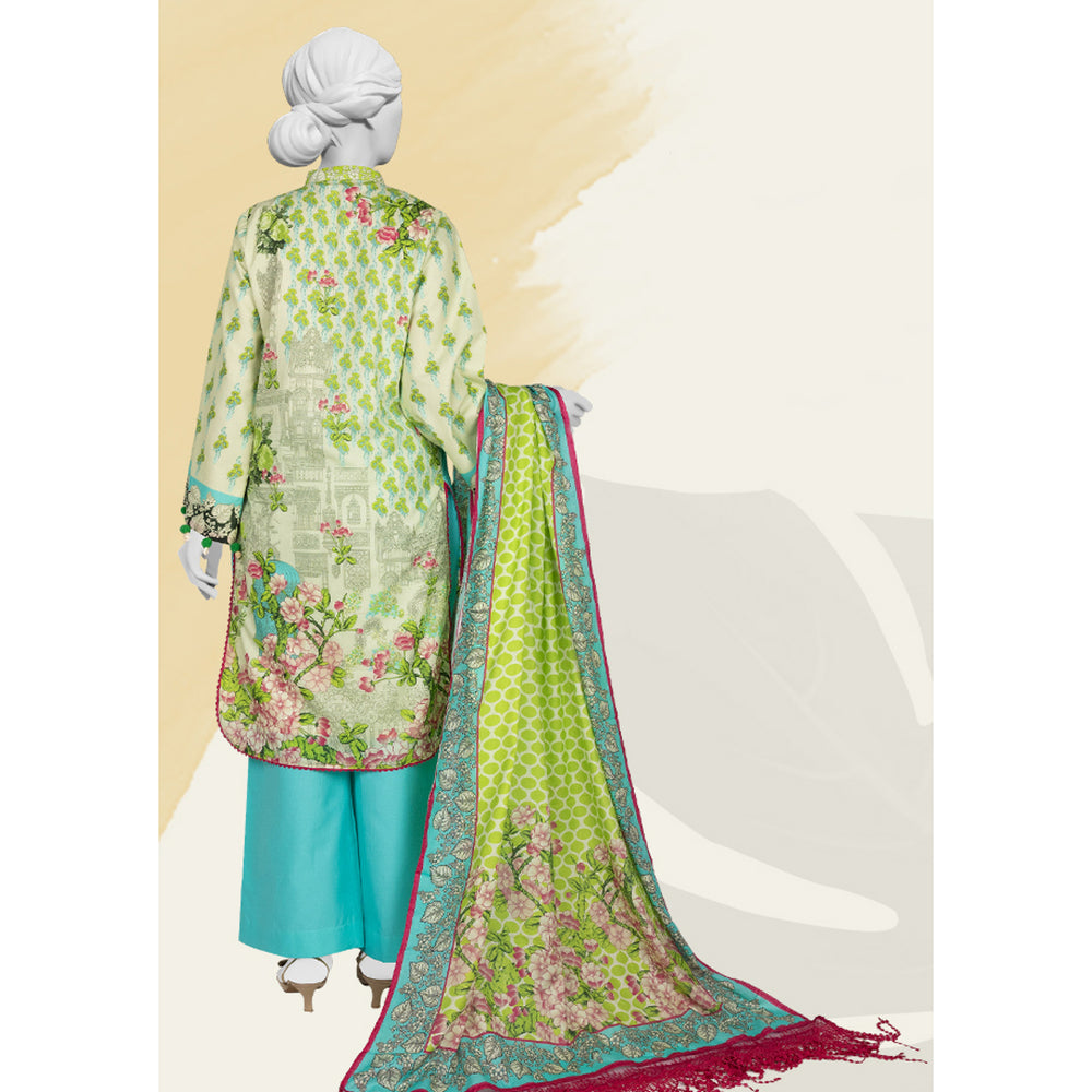 Panjnad Norah Lawn By J. Printed Unstitched 3 Pcs Suit - 241487, Women, 3Pcs Shalwar Suit, Chase Value, Chase Value