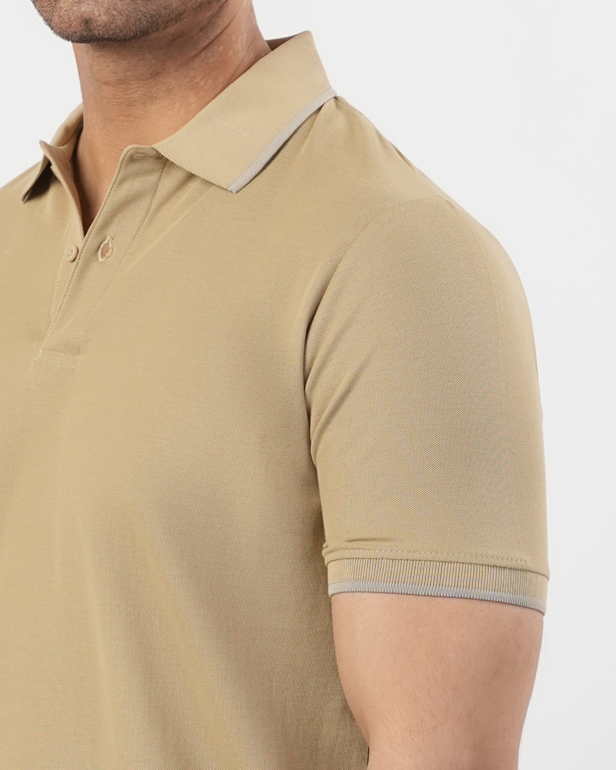 Eminent Men’s Solid Pique Polo T-Shirt