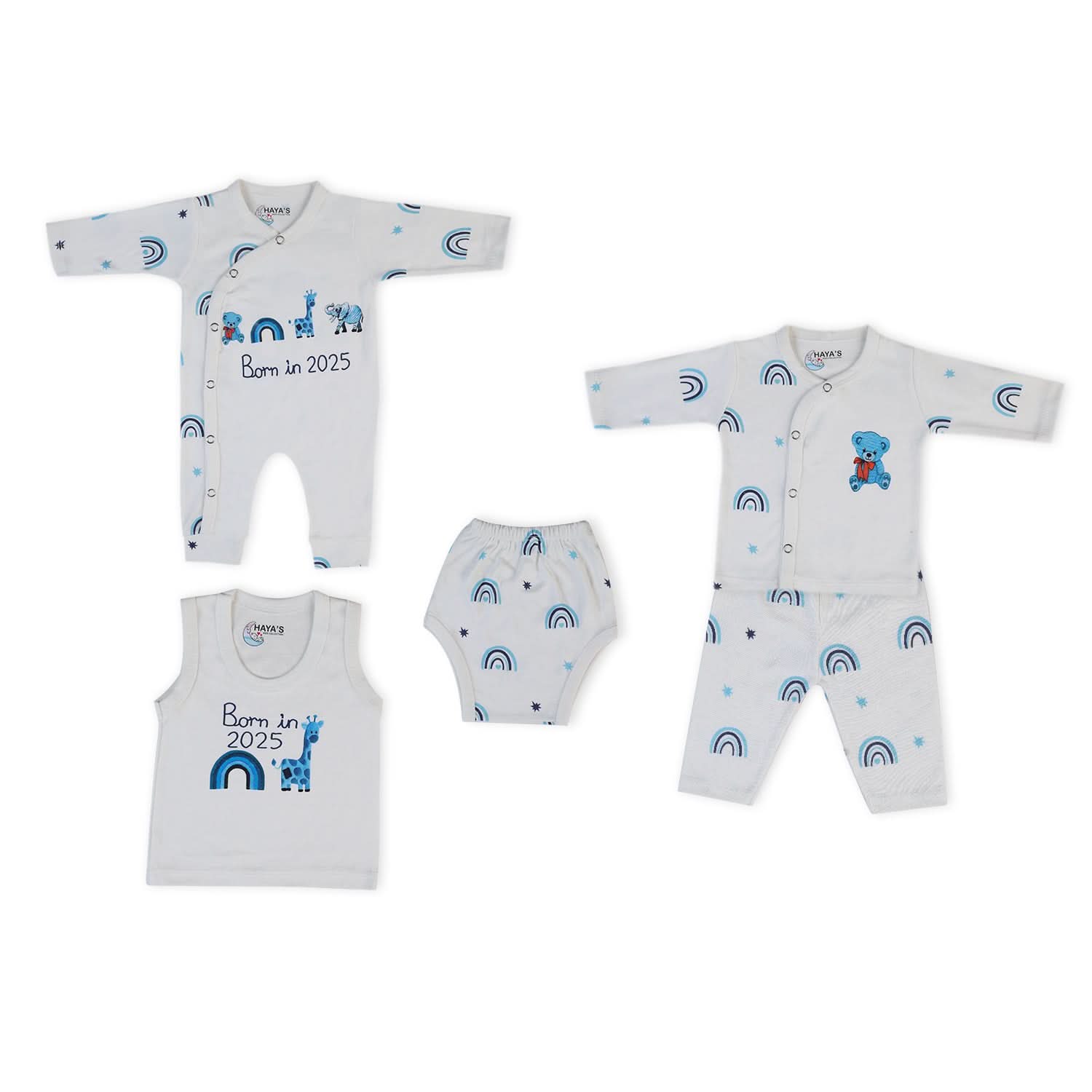Newborn 10Pcs Gift Set Rainbow, Newborn Gift Set, Chase Value, Chase Value