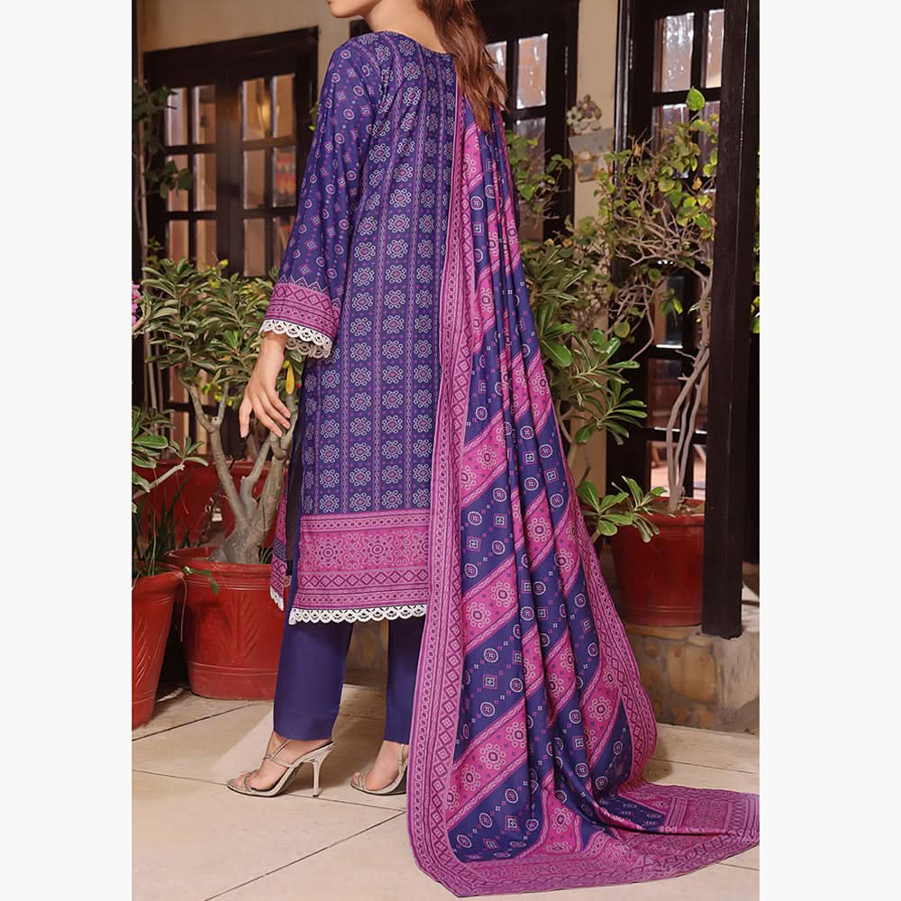 Monalisa Shimmery Printed Unstitched 3Pcs V1 - 2605, Women, 3Pcs Shalwar Suit, VS Textile, Chase Value
