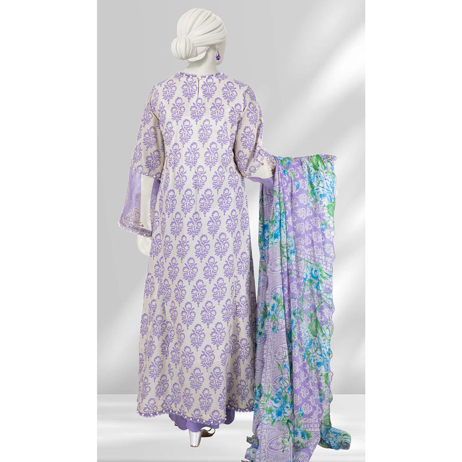 Panjnad By J. Lawn Embroidered 3 Piece Unstitched - 1280-A, Women, 3Pcs Shalwar Suit, Junaid Jamshed, Chase Value