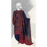 Panjnad Norah Lawn By J. Printed Unstitched 3 Pcs Suit - 241489, Women, 3Pcs Shalwar Suit, Chase Value, Chase Value