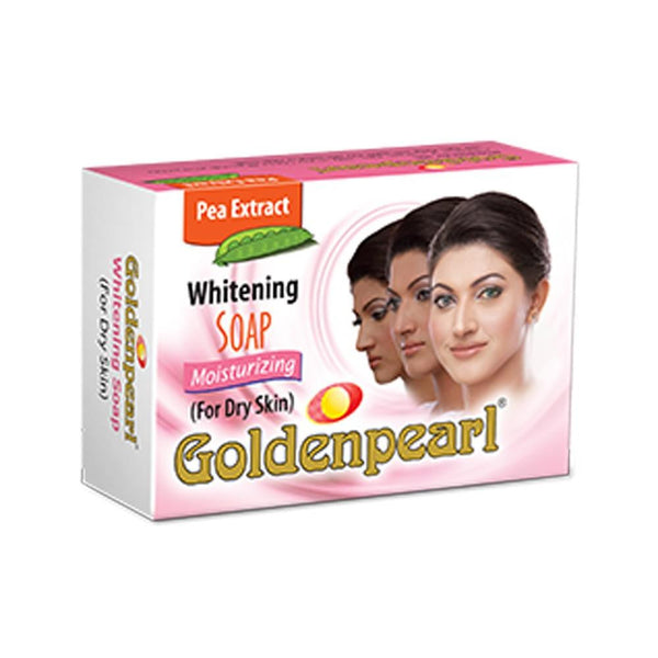 Golden Pearl Moisturizing Whitening Soap For Dry Skin - 100gm - test-store-for-chase-value