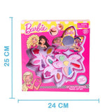 Barbie - 3 layers Flower Make-up set for Girls, Kids Cosmetic & Kitchen Sets, Chase Value, Chase Value