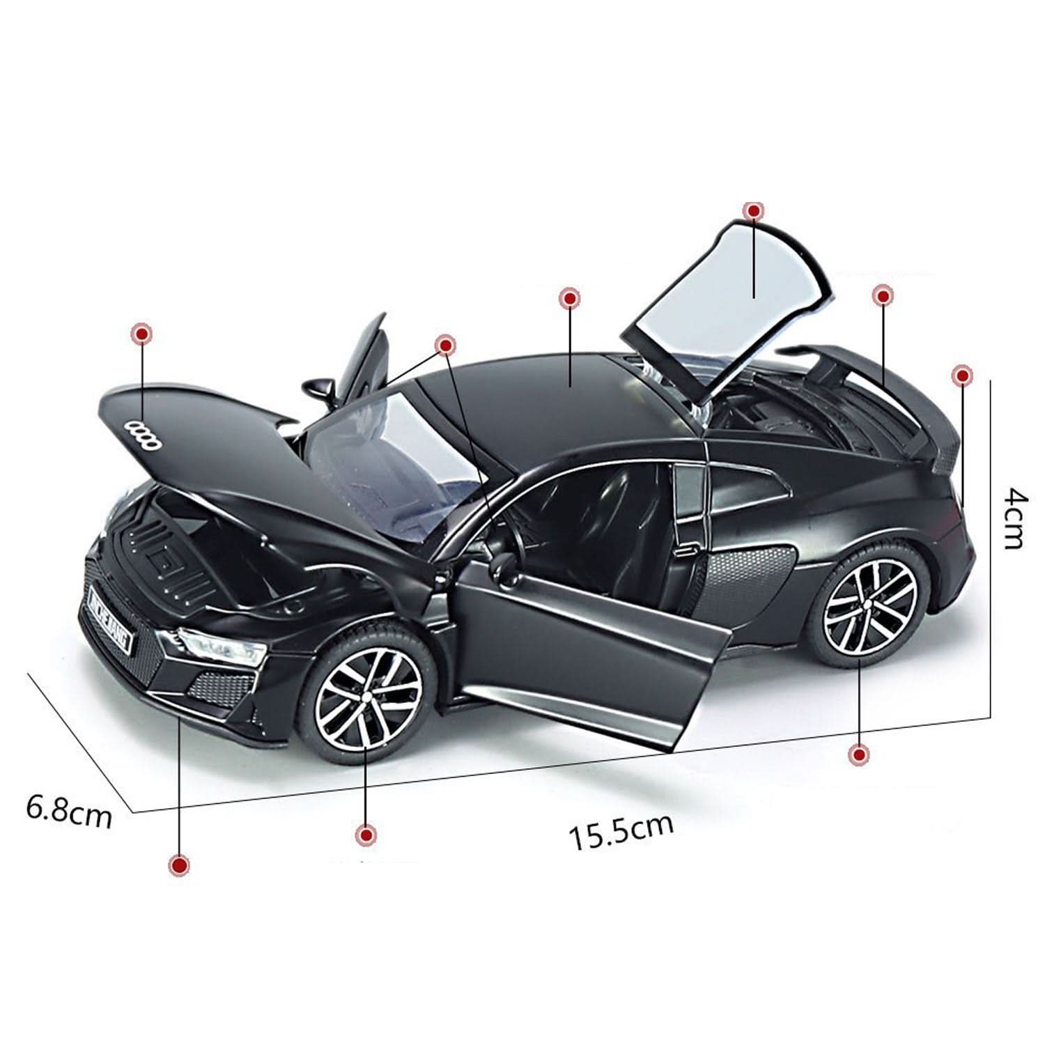 Die-Cast Car Audi, Die-cast Model Car, Chase Value, Chase Value