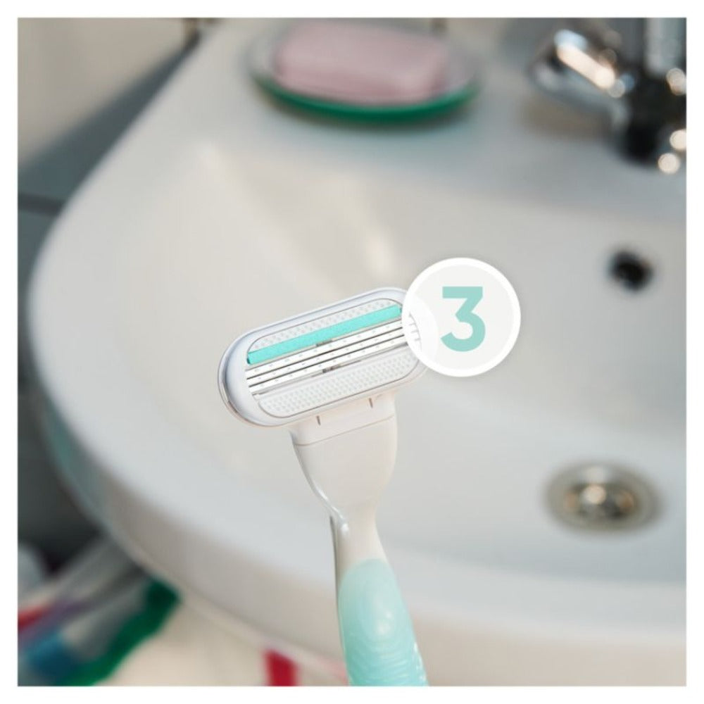 Gillette Venus 3 Smooth 2Up Razor, Razor & Cartridges, Gillette, Chase Value