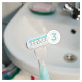 Gillette Venus 3 Smooth 2Up Razor, Razor & Cartridges, Gillette, Chase Value