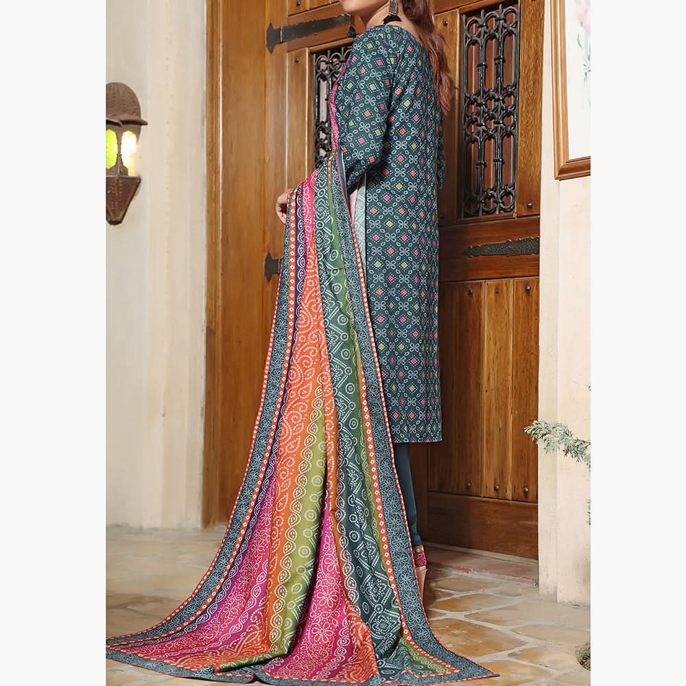 Monalisa Shimmery Printed Unstitched 3Pcs V1 - 2606, Women, 3Pcs Shalwar Suit, VS Textile, Chase Value