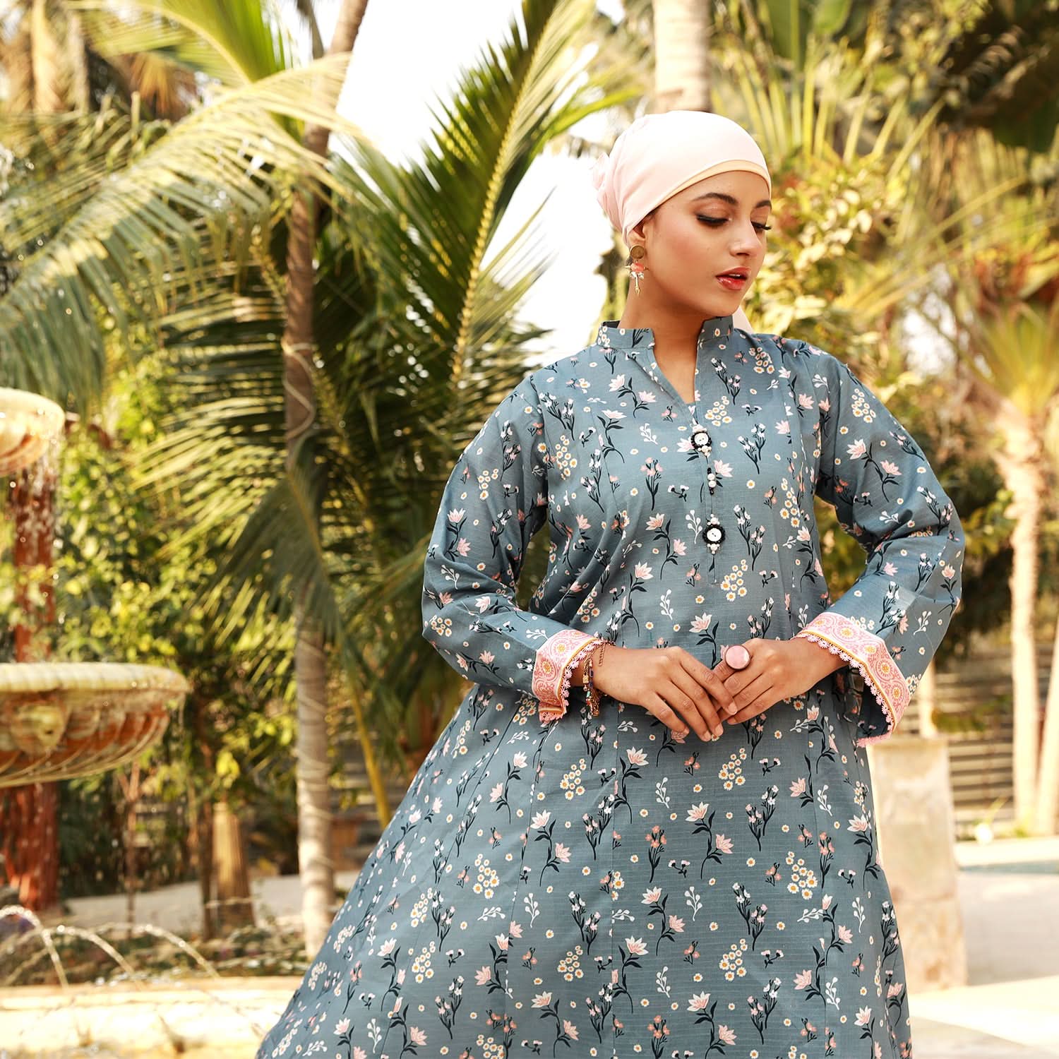 Eminent Printed Doriya Lawn Unstitched 2Pcs Suit - 24, Women, 2Pcs Shalwar Suit, Eminent, Chase Value