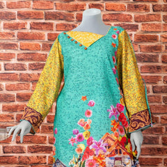 Eminent Digital Printed Khaddar Unstitched Winter Kurti - Demon