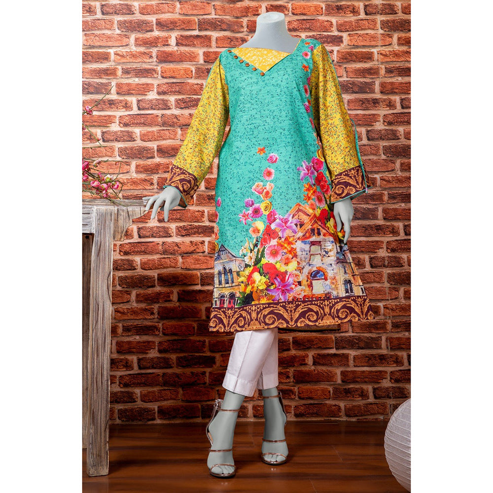 Eminent Digital Printed Khaddar Unstitched Winter Kurti - Demon, Women, Unstitched Kurti, Eminent, Chase Value