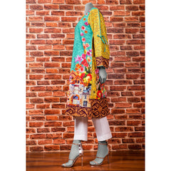 Eminent Digital Printed Khaddar Unstitched Winter Kurti - Demon