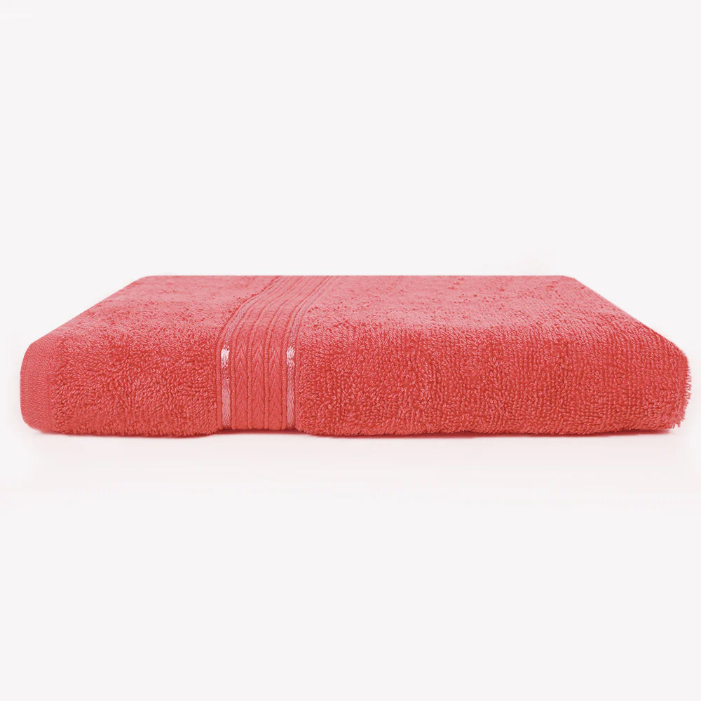Bath Towel - Pink, Bath Towels, Chase Value, Chase Value