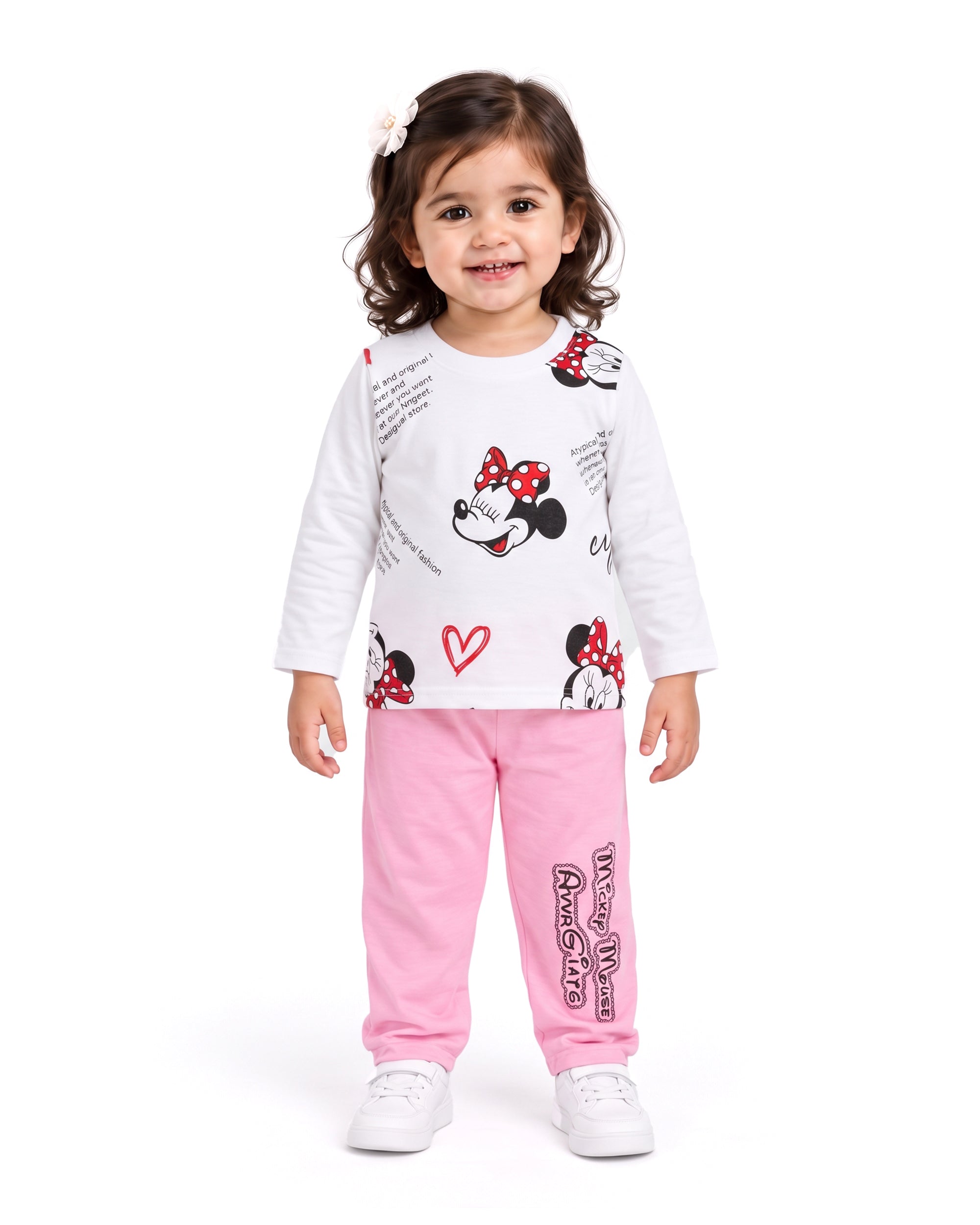 Valuables Girls Printed Full Sleeves Suit