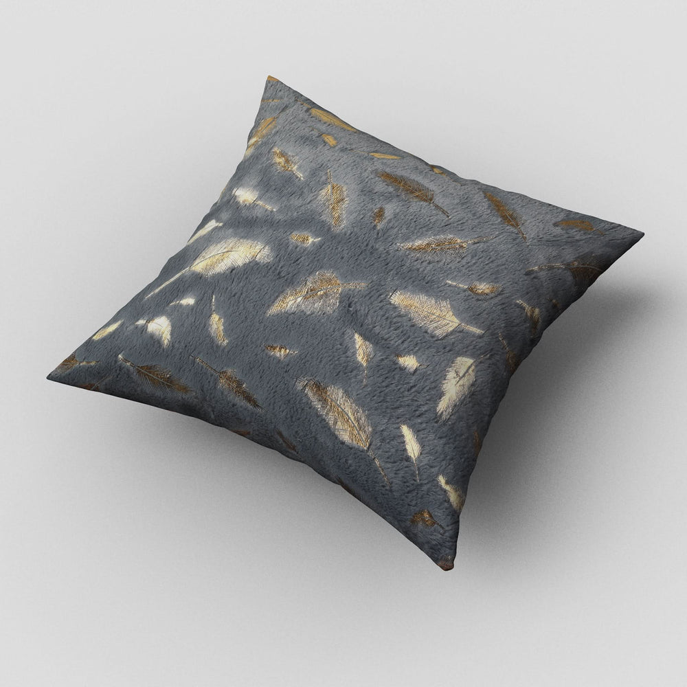 Cushion Fur Gold Leaf, Cushions & Pillows, Chase Value, Chase Value