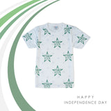 Valuable Boys Half Sleeves Azadi T-Shirt - White, Boys T-Shirts, Valuable, Chase Value