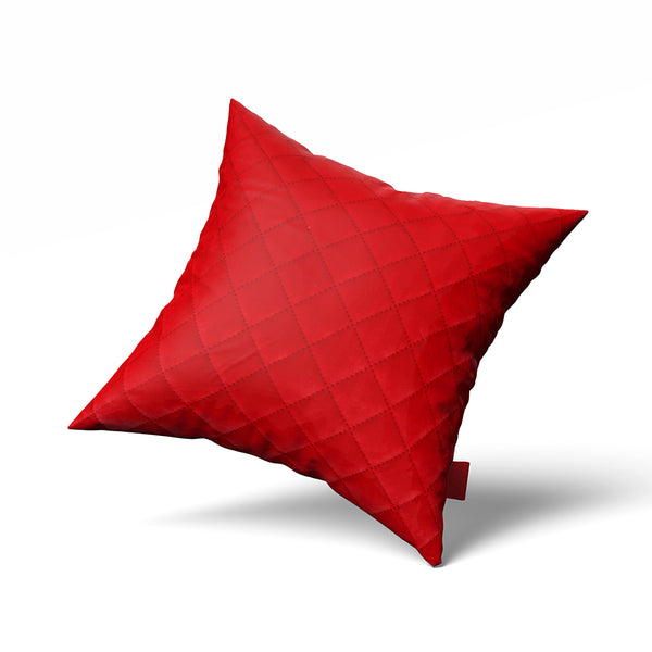 Eminent Velvet Cushion - Red