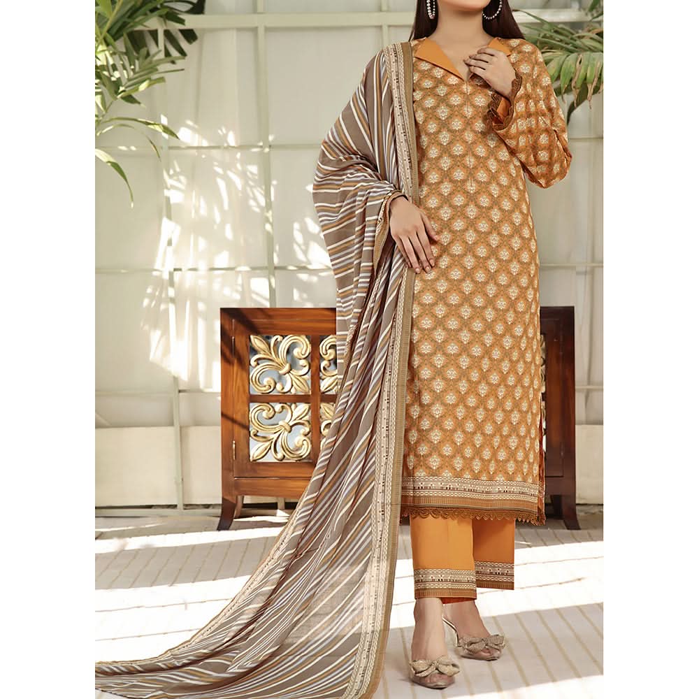 VS-AYESHA ALISHBA Cambric Printed Unstitched 3pcs Suit - 189, Women, 3Pcs Shalwar Suit, VS Textile, Chase Value