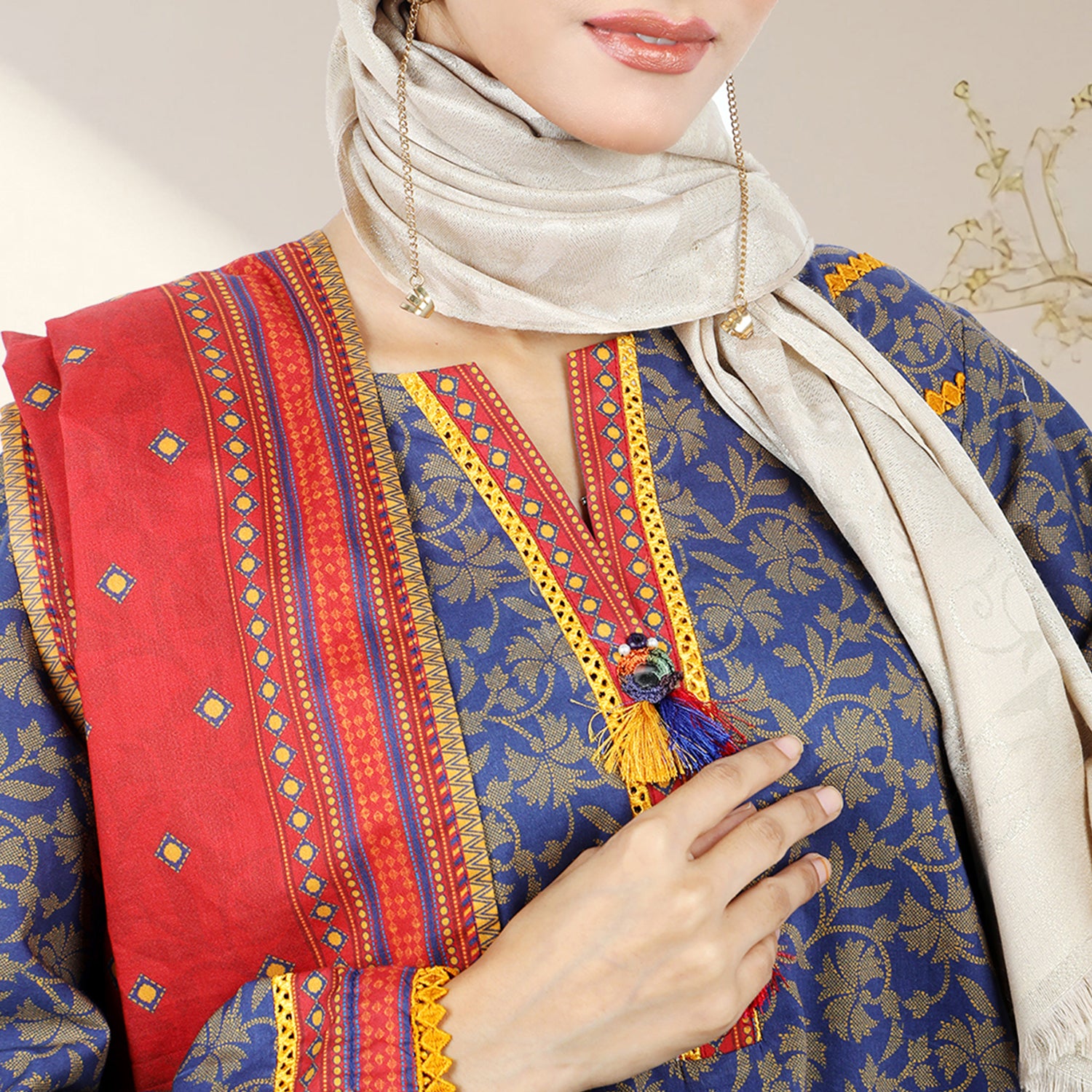 Eminent Women's Khaddar Unstitched 3pcs Suit - 17, Women, 3Pcs Shalwar Suit, Eminent, Chase Value