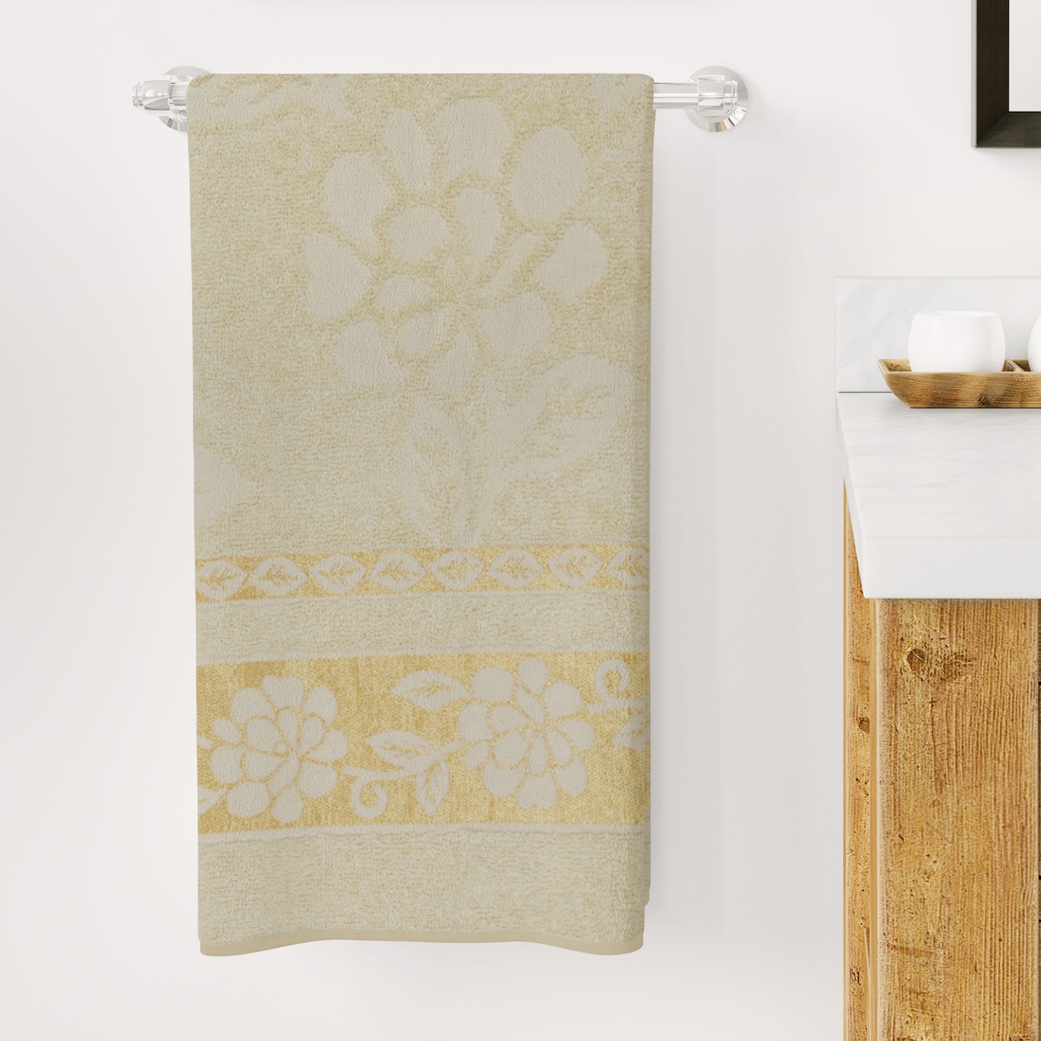 Face Towel Rose Border, Face Towels, Chase Value, Chase Value