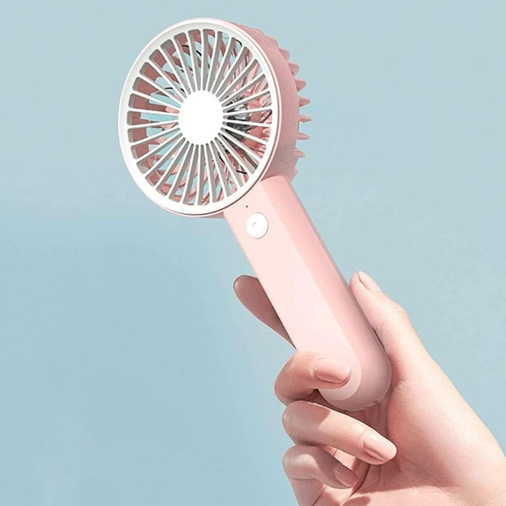 Handheld Fan, 3 Gear Speed Portable Fan, Rechargeable Fan, Chase Value, Chase Value