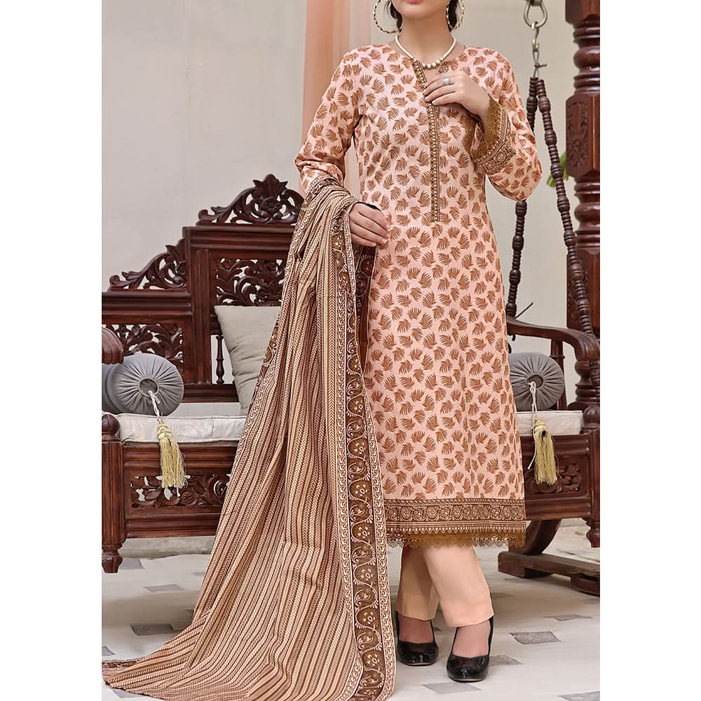 VS-AYESHA ALISHBA Cambric Printed Unstitched 3pcs Suit - 190, Women, 3Pcs Shalwar Suit, VS Textile, Chase Value