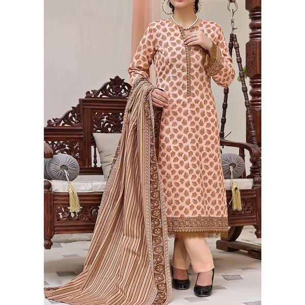 Vs Ayesha Alishba Printed Lawn Suit Unstitched 3Pcs - 190
