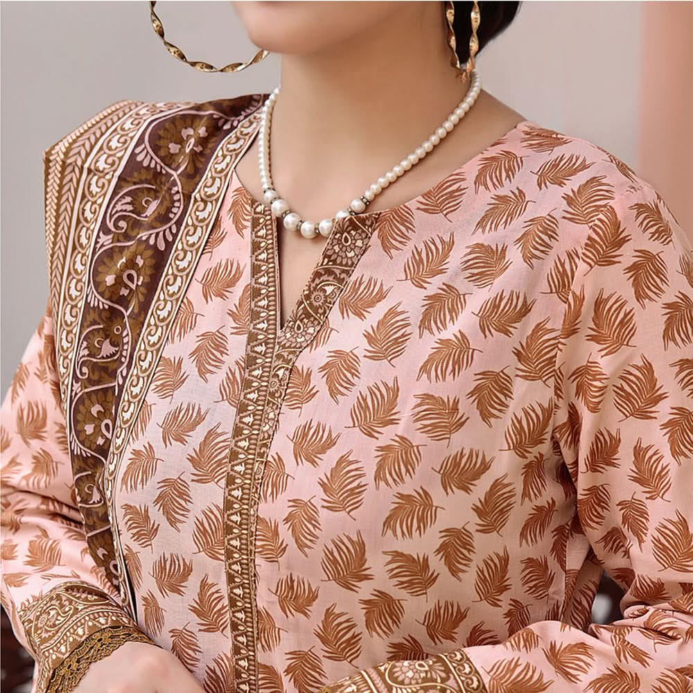 Vs Ayesha Alishba Printed Lawn Suit Unstitched 3Pcs - 190, Women, 3Pcs Shalwar Suit, VS Textile, Chase Value