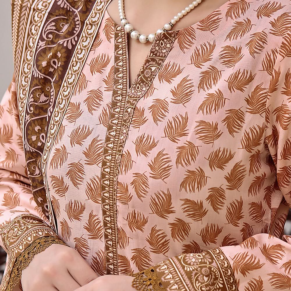 VS-AYESHA ALISHBA Cambric Printed Unstitched 3pcs Suit - 190, Women, 3Pcs Shalwar Suit, VS Textile, Chase Value